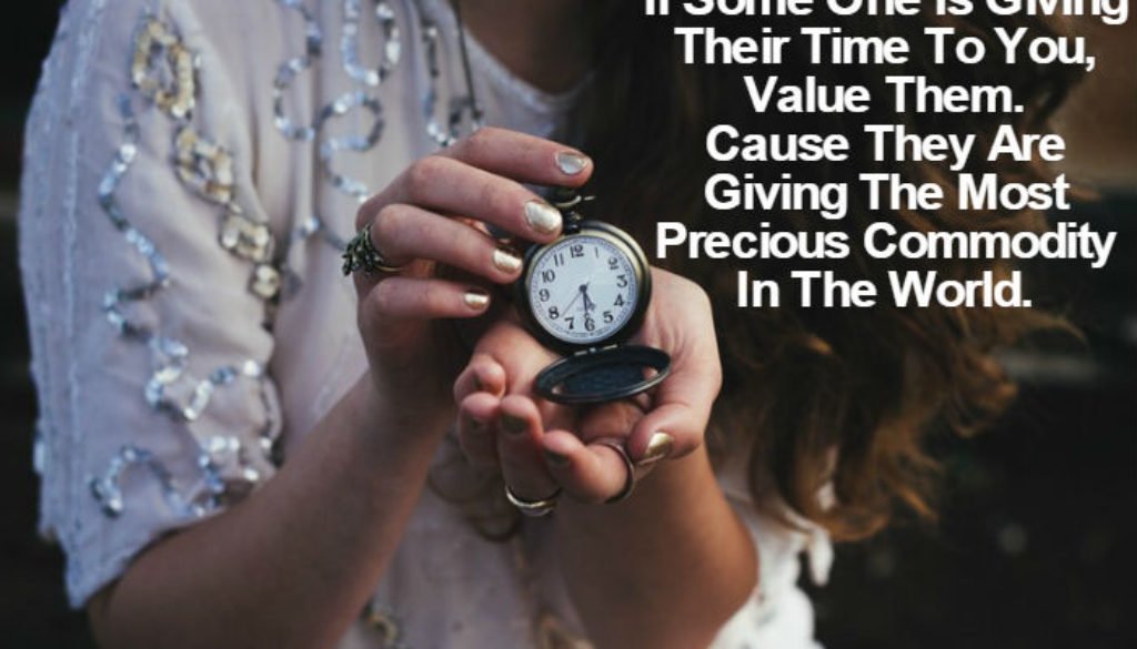 TIME The Most Precious Entity QUOTATION