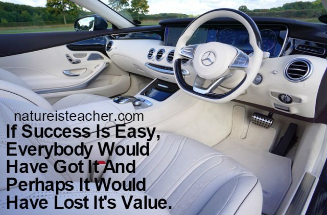 Success Is Not Easy QUOTATION