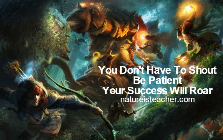 Your Success Will Roar QUOTATION